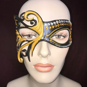 Venetian Abstract Gold and Black