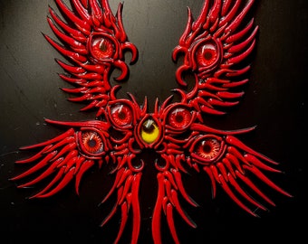 Seraphim Latex Necklace (Red)