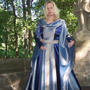 Elbenkleid, Arwen, Herr der Ringe Kleider, Kostüm Bild 3