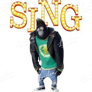 Johnny Sing PNG File, High-Resolution Graphic (Digital Download)
