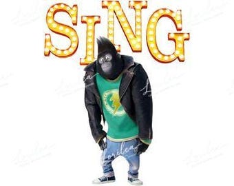 Johnny Sing PNG-Datei, hochauflösende Grafik (Digitaler Download)