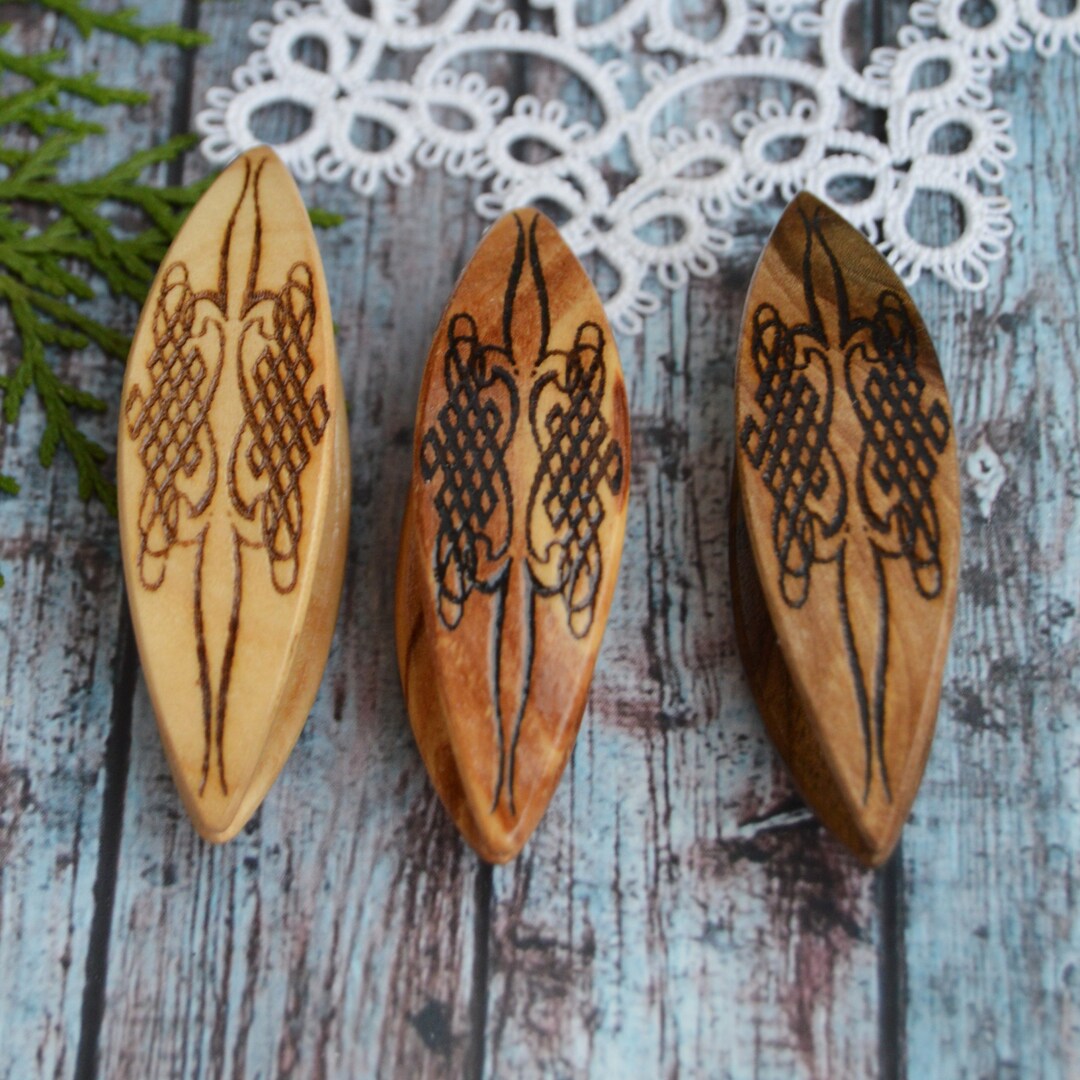 Wooden Tatting Shuttle Handmade Frivolite 2 3/4 Inches Etsy