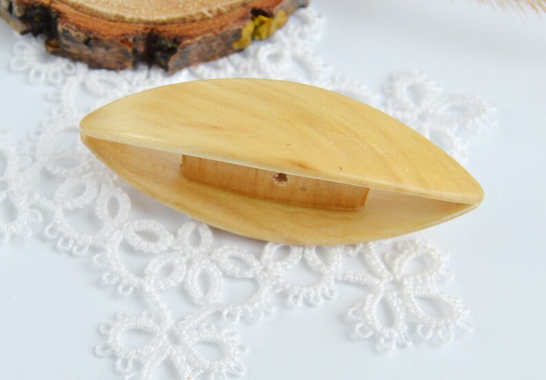 Wooden Tatting Shuttle Handmade Shuttle Navette Tatting Tool Etsy