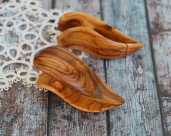 Handmade Wooden Tatting Shuttle for Lace Making Lot of Wood