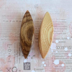 Drewniana frywolitkowa czółenka, ręcznie robiona z drewna jesionowego, czółenka Frivolite, narzędzie do frywolitkowania Navette