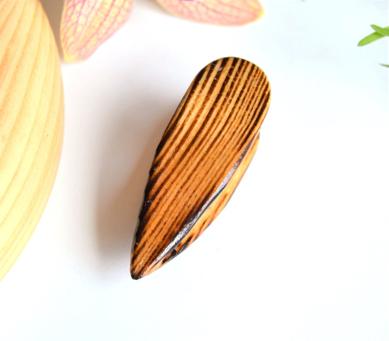 Wooden Tatting Shuttle handmade navette tatting tool