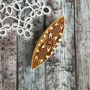 Wooden Tatting Shuttles handmade shuttle frivolite
