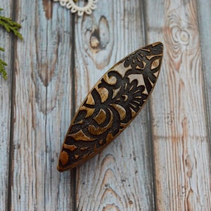 Wood Tatting Shuttle Handmade of  walnut wood Shuttle Frivolite  Tatting Tool Navette