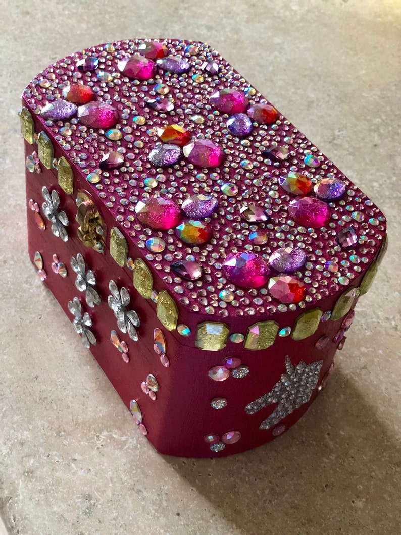 Princess Treasure Chest Pink Etsy