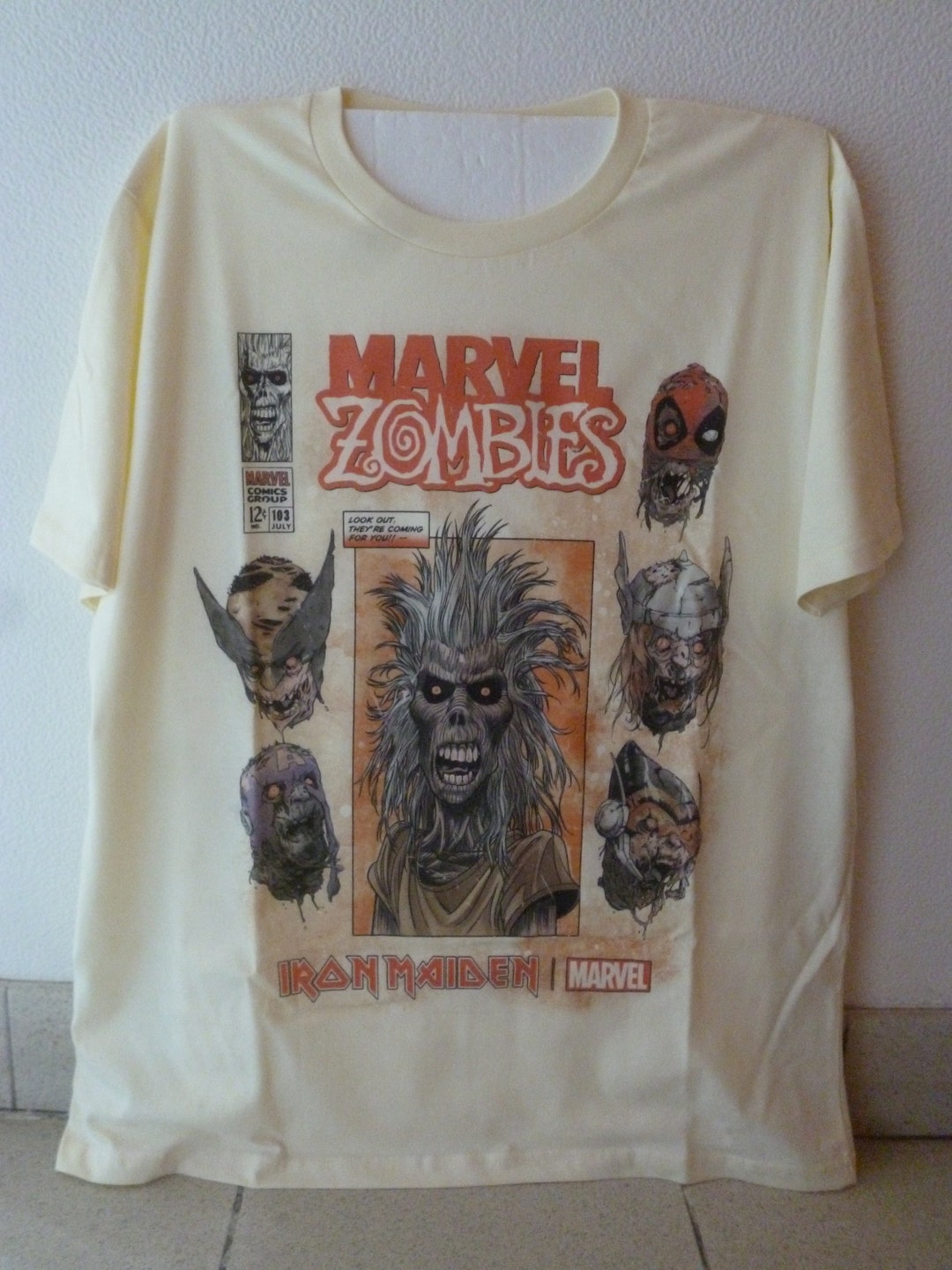 IRON MAIDEN eddie Marvel Zombies Collection Etsy