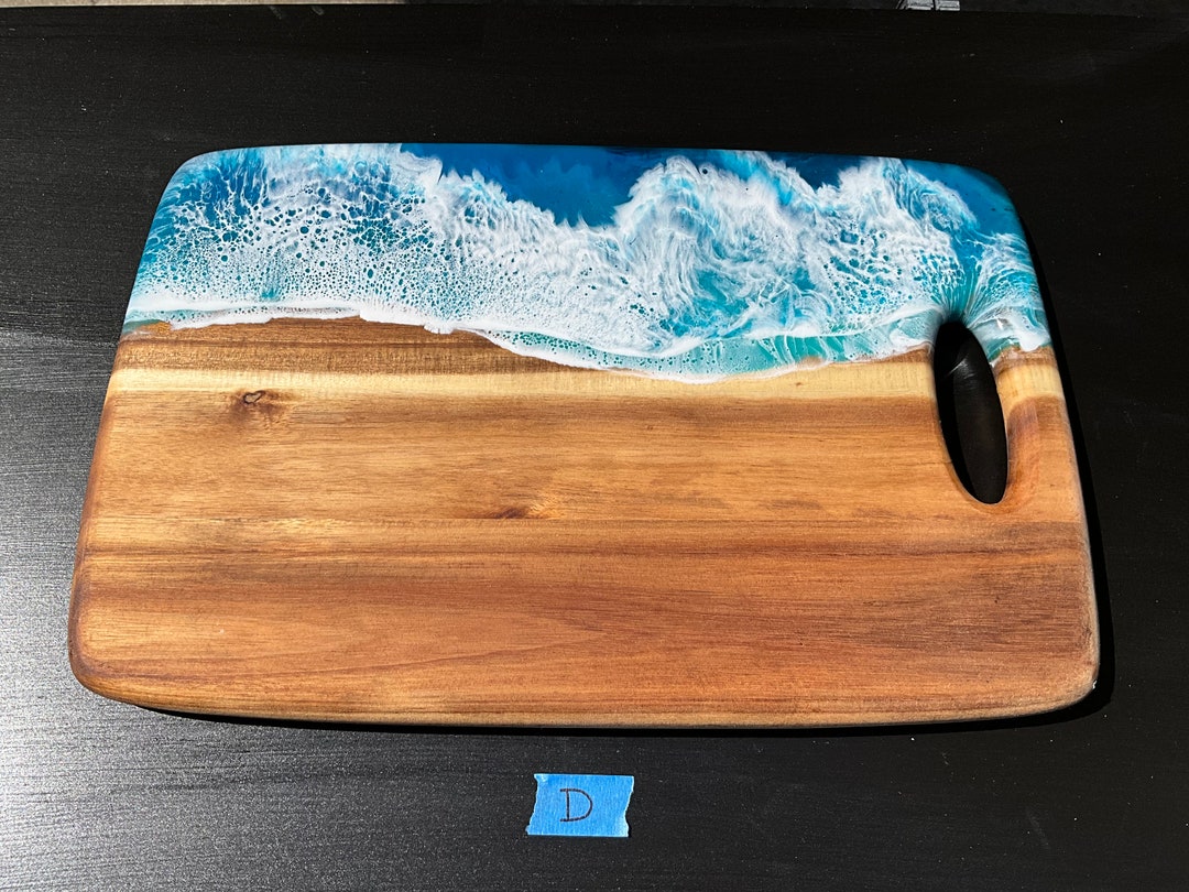 Beautiful Ocean Wave Cutting Board Etsy