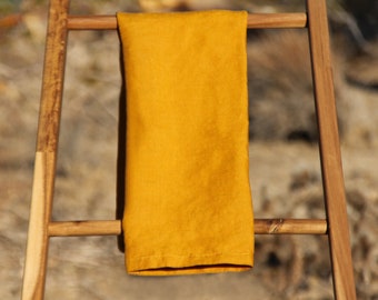 100% Linen Tea Towels, Pure Linen Kitchen Towel, Dish Towel, Washed Linen