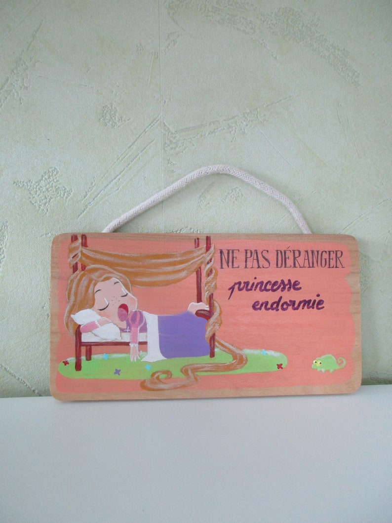 Rapunzel tangled Door Sign do Not Disturb Etsy