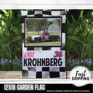 Garden Flag, Racing Flag, Dirt track, Car Racing, Checkered Flag, Hobby, Entry Flag, Racing, Race Wife, Stock Car, Racer, Porch Decor, Pit