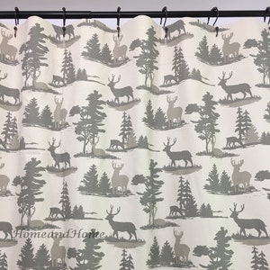 Deer Shower Curtain 