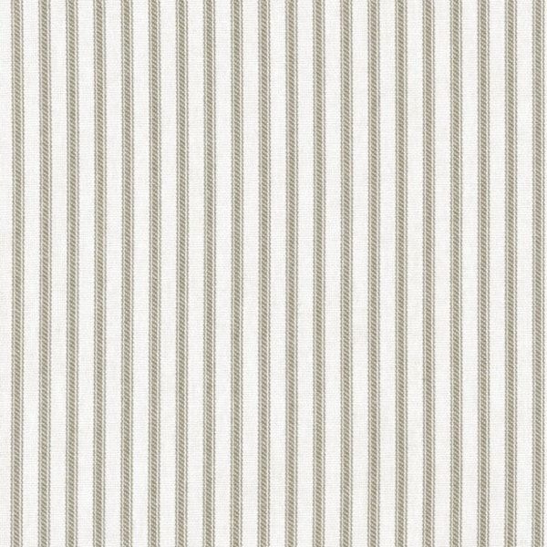 Ticking Stripe Shower Curtain Fabric Shower Curtain Taupe Ivory 72 x 84 72 x 96 72 x108 long shower curtain Extra wide shower curtain