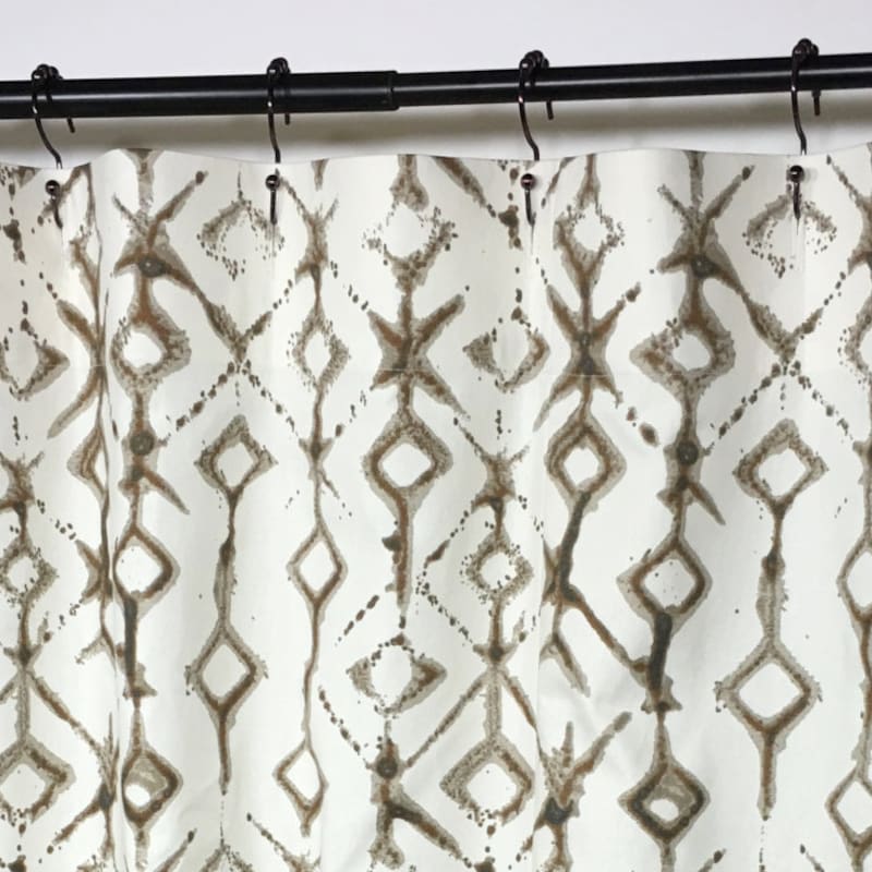 Brown Shower Curtain - Etsy