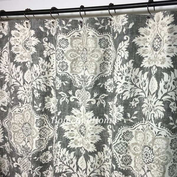 Extra Long Shower Curtain Etsy