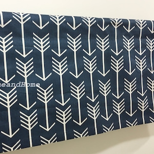 Valance 50x16 seta azul marinho branco cinza branco preto branco cortina valance topper janela valance janela tratamento cozinha valances