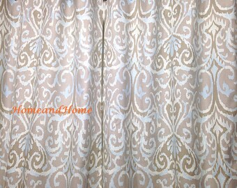 Items Similar To Ikat Curtains Custom Drapery Panels Window