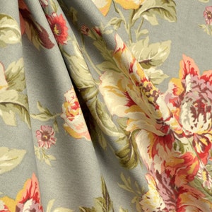 Floral Shower curtain. Gray Pink Cream 72 x 84 108 long shower curtain. Shower Curtain Extra wide shower curtain. Custom shower curtain