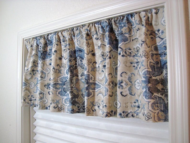 Ikat shower curtain Taupe Gray shower curtain Covington long Etsy