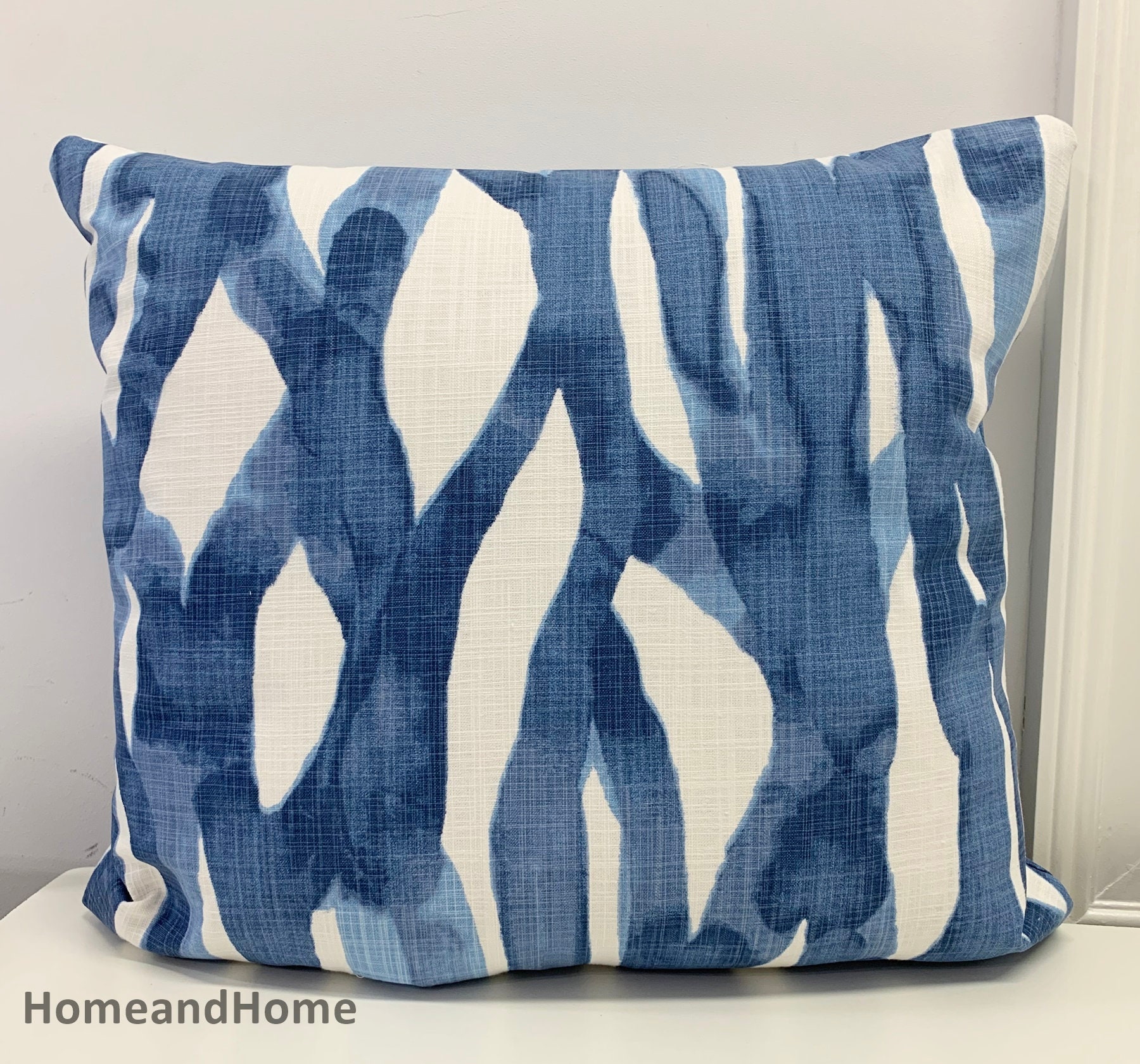 Blue clearance pillow texture