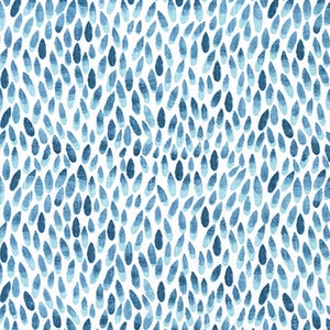Light Blue Shower curtain. Lotus Italian Denim Slub Linen Look long shower curtain Extra wide shower curtain Custom shower curtain