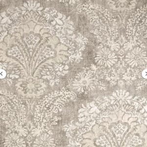 Bold Scale Damask Faux Roman Shade Flat Roman Shade Valance Fake Roman Shade Valance Fake Valance Shade beige gray taupe off Neutral valance