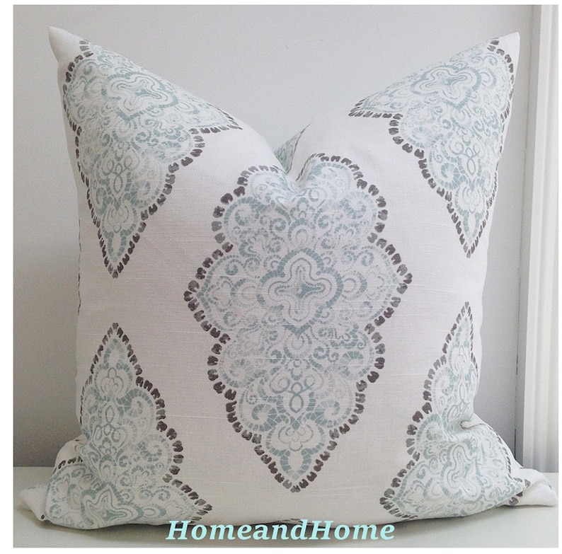 Zipper Pillow Cover Decorative Throw Pillow Accent Pillow Etsy