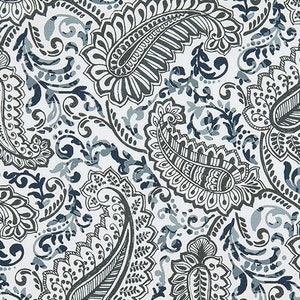 Paisley Valances Paisley Cafe curtains. Kitchen Valance. Bathroom Curtains. Bathroom valance. Curtain Valance curtains Ecru taupe Blue gray