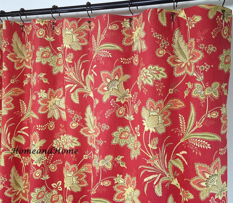 Simple High End Fabric Shower Curtains 