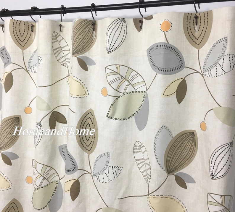 Nature Shower Curtain Custom Shower Curtain 72 X 84 108 Long Etsy