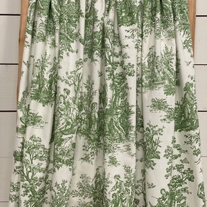Large Toile Shower Curtain Colonial Toile Black White Small Pine Pompeian Red 52x78 72x84 long shower curtain Fabric shower curtain 72x 96