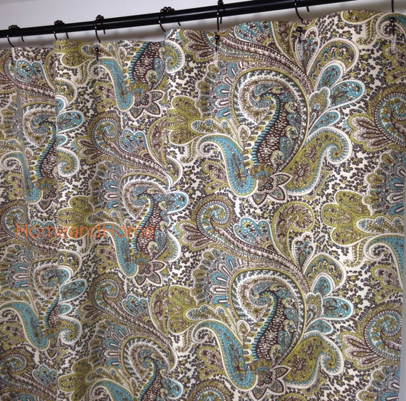 paisley shower curtain target