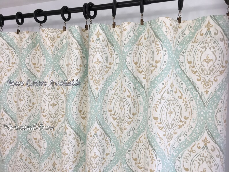 Window Curtains Drapery Panels Window Treatment Designer 50 X Etsy