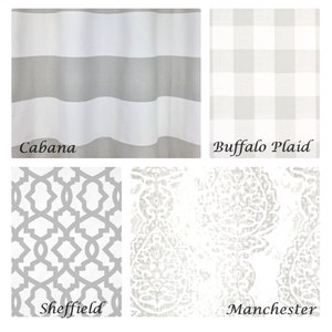 Tie Up Curtain. French Gray Valance. Gray White Valance. Kitchen Valance. Tie Up Valance. Tie Up Shade. Designer Valance. Kitchen Curtain.