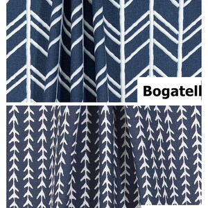 Scalloped Valance lined window valance. Lined valances decorative valance. Indigo blue blue White. Blue Custom valance. Kitchen Valance