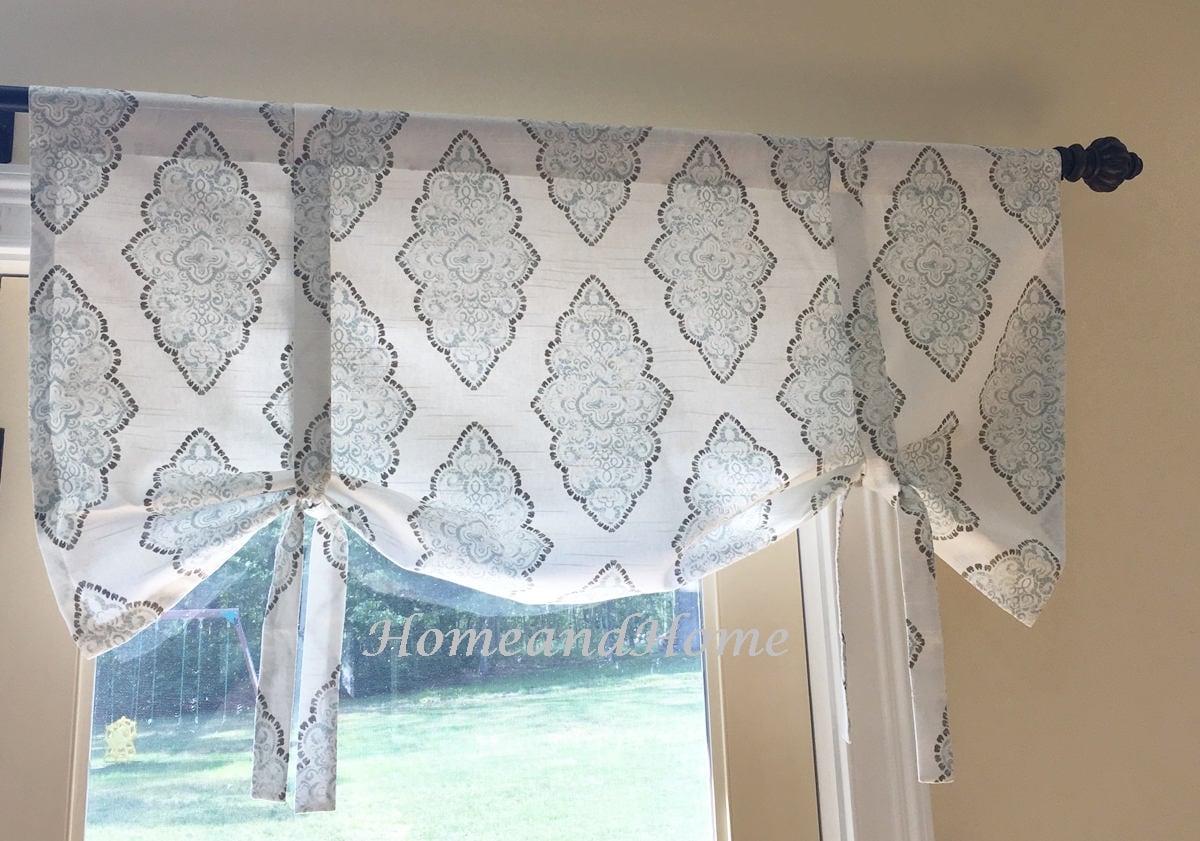 Scalloped Valance Lined Window Valance. Lined Valances Decorative ...