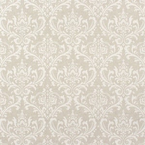 Tier Curtains Bathroom Curtains Kitchen window valance Farmhouse curtain Damask Cafe curtains Damask valance natural tan ivory valance