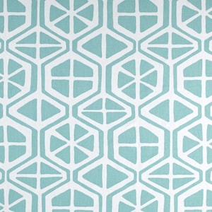 Custom Fabric Shower Curtain Aiden Canal Light Blue White long shower curtain 54x78 long shower curtain 72x84 108 extra wide shower curtain
