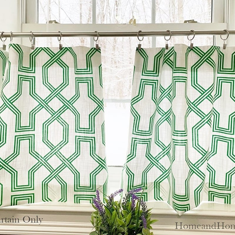 Kitchen Cafe Curtains - Etsy