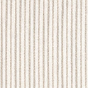 Finta ombra romana. Appartamento Romano Shade Valance. Fake Roman Shade Valance. Ticchettio Valance. Beige Avorio. Valance a strisce di sabbia Stripe Valance