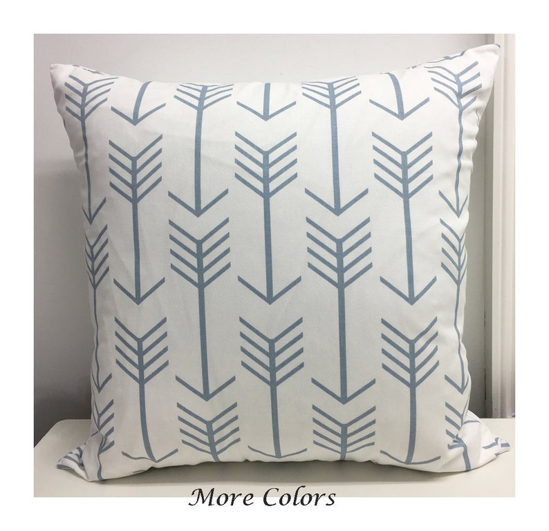 Pillow Cover Zipper Closure Arrow Pillow Gold Metallic Etsy