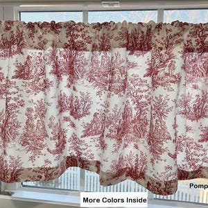 Toile Cafe Vorhänge Toile Volant. Kleine Toile Schwarz Blau Weiß Toile Tier Vorhänge Pompejanisch Rot Rosa Badezimmer Gardinen Küche Volant