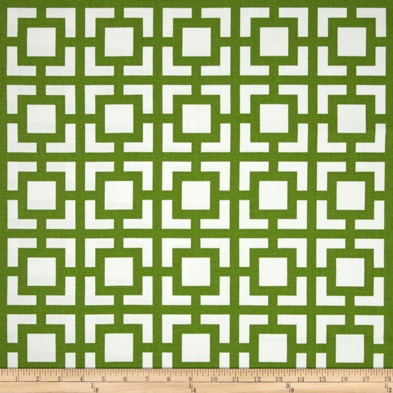Valance 50 x 14 50 x 16 Gigi Kelly Green White valance Curtain Valance Topper Window Valance Kitchen Valance