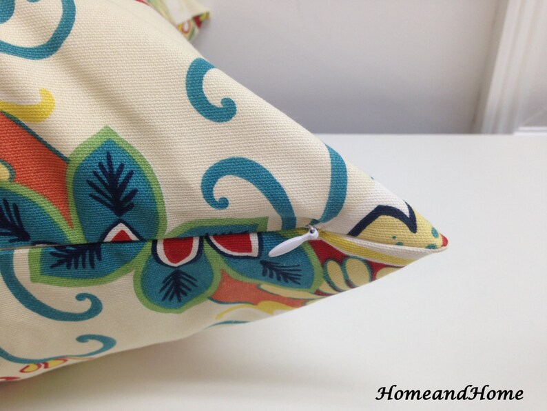 Zipper Pillow Cover Decorative Throw Pillow Accent Pillow Etsy
