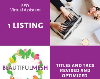 Etsy Titles and Tags SEO, Etsy SEO Help, Keyword Optimization, Keyword Research, Etsy Shop Help, Etsy Listing Help
