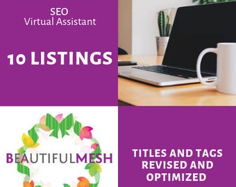 Etsy Titles and Tags SEO, Etsy SEO Help, Keyword Optimization, Keyword Research, Etsy Shop Help, Etsy Listing Help