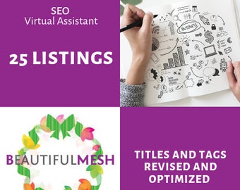 Etsy Titles and Tags SEO, Etsy SEO Help, Keyword Optimization, Keyword Research, Etsy Shop Help, Etsy Listing Help